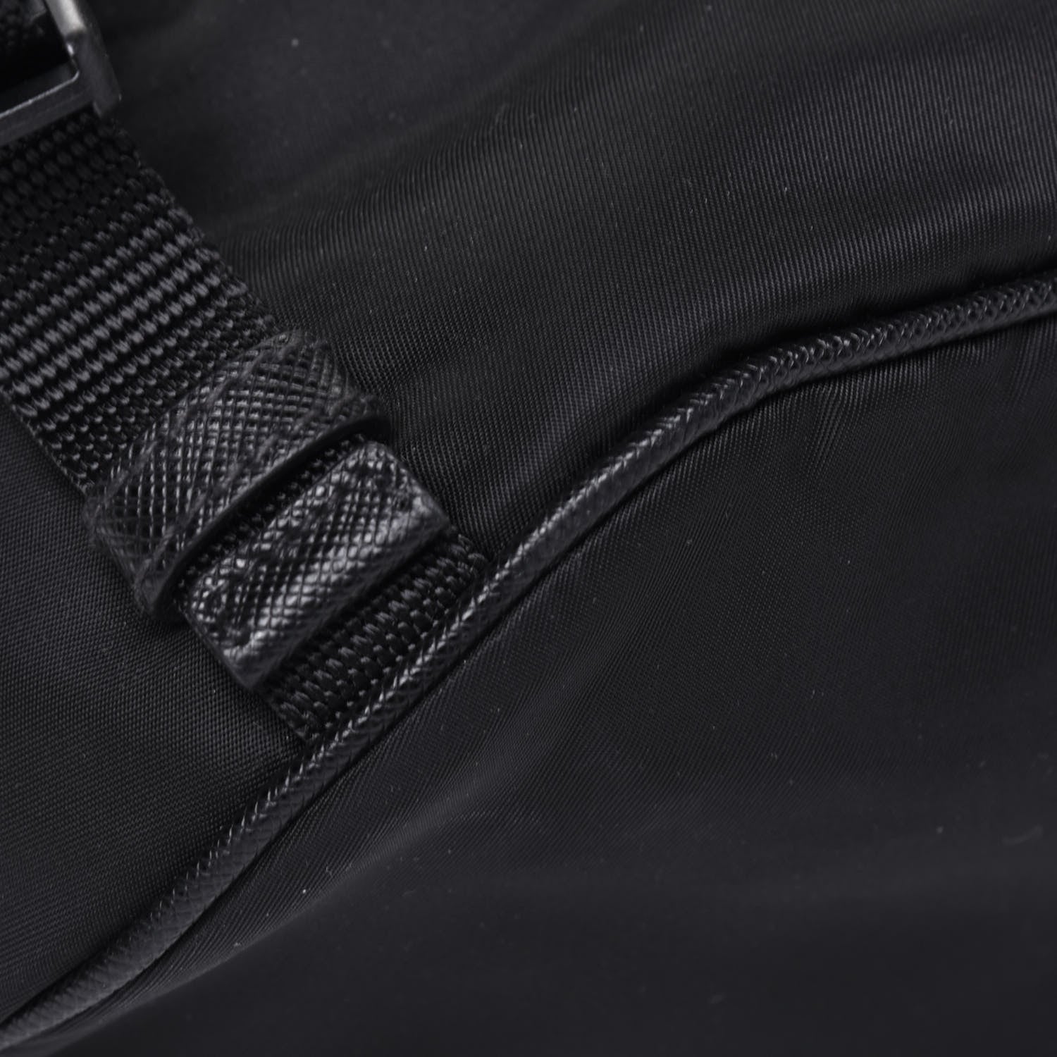 Prada Tessuto Nylon Belt Bag Black 9 of 12