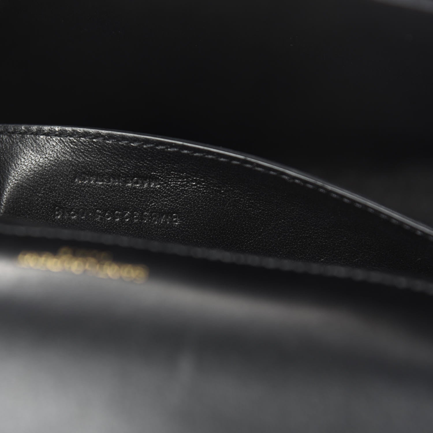 Saint Laurent Lambskin Matelasse Monogram Large Vicky Chain Bag Black 11 of 12