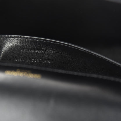 Saint Laurent Lambskin Matelasse Monogram Large Vicky Chain Bag Black 11 of 12