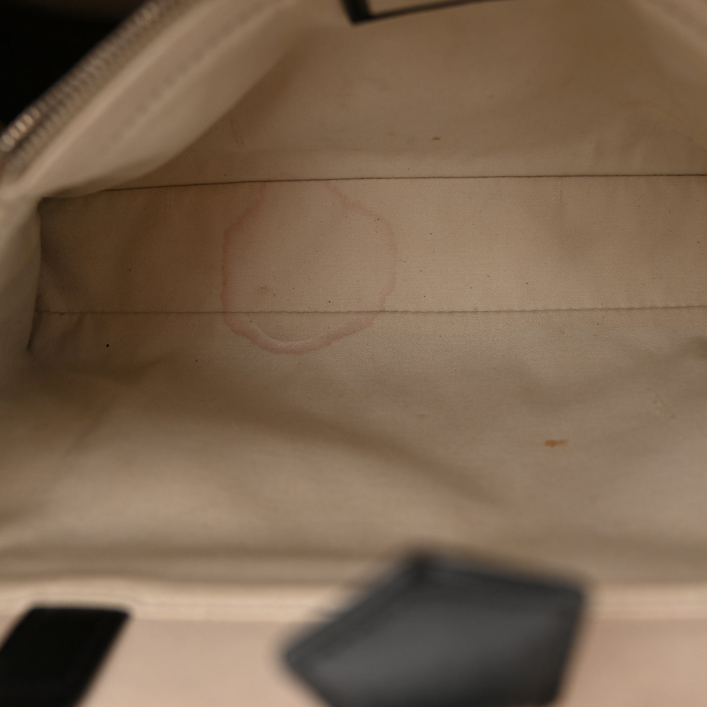 Vitello Elite Flamingo Mink Monster Charm Petite 2Jours Tote Black Multicolor