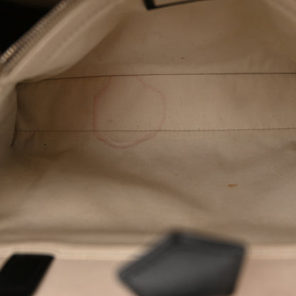 Fendi Vitello Elite Flamingo Mink Monster Charm Petite 2Jours Tote Black Multicolor 5 of 14