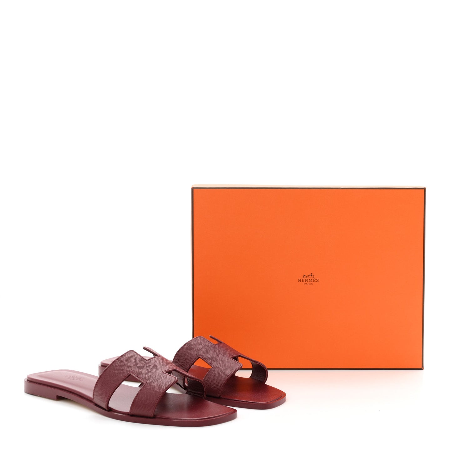 Epsom Oran Sandals 40 Rouge H
