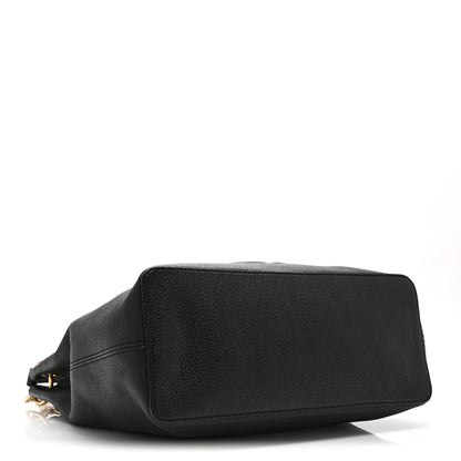 Gucci Pebbled Calfskin Large Soho Hobo Black 4 of 11