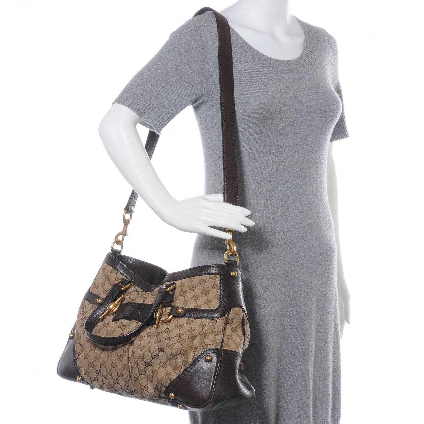 Monogram Jockey Tote