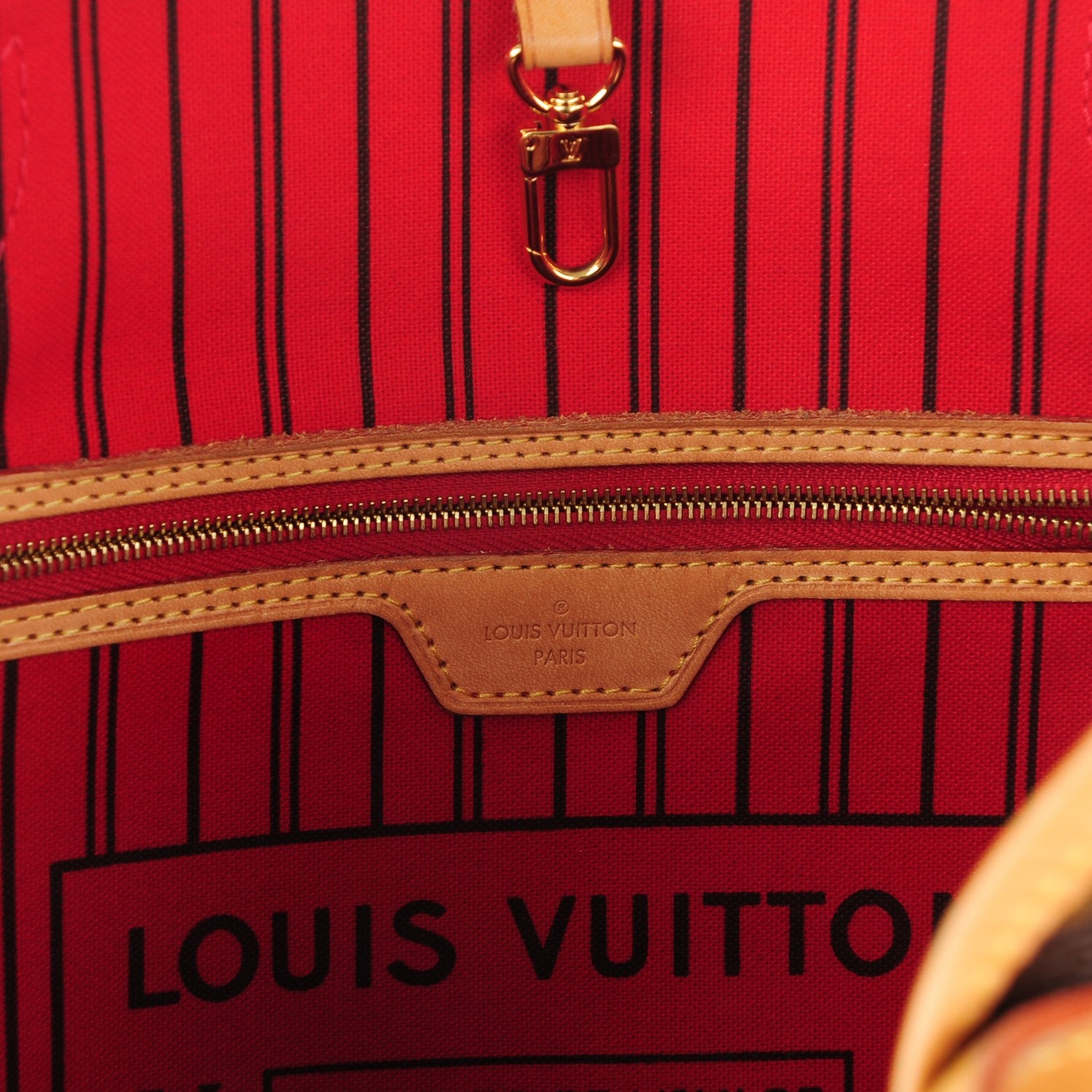Louis Vuitton Monogram Neo Neverfull MM Cherry 7 of 9