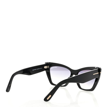 Tom Ford Acetate Wyatt Sunglasses TF87 Black 4 of 8