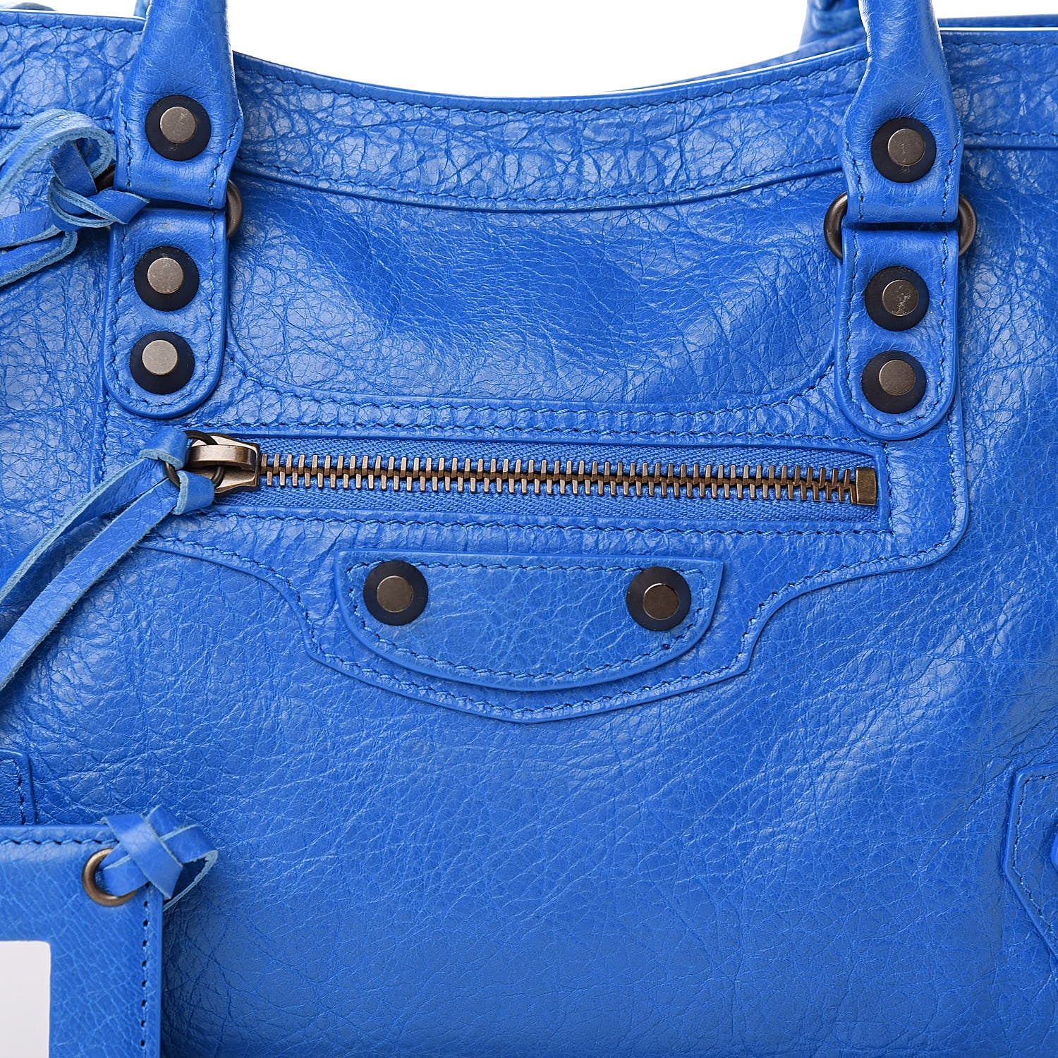 Balenciaga Agneau Classic Hardware S City Bleu Lazuli 10 of 10
