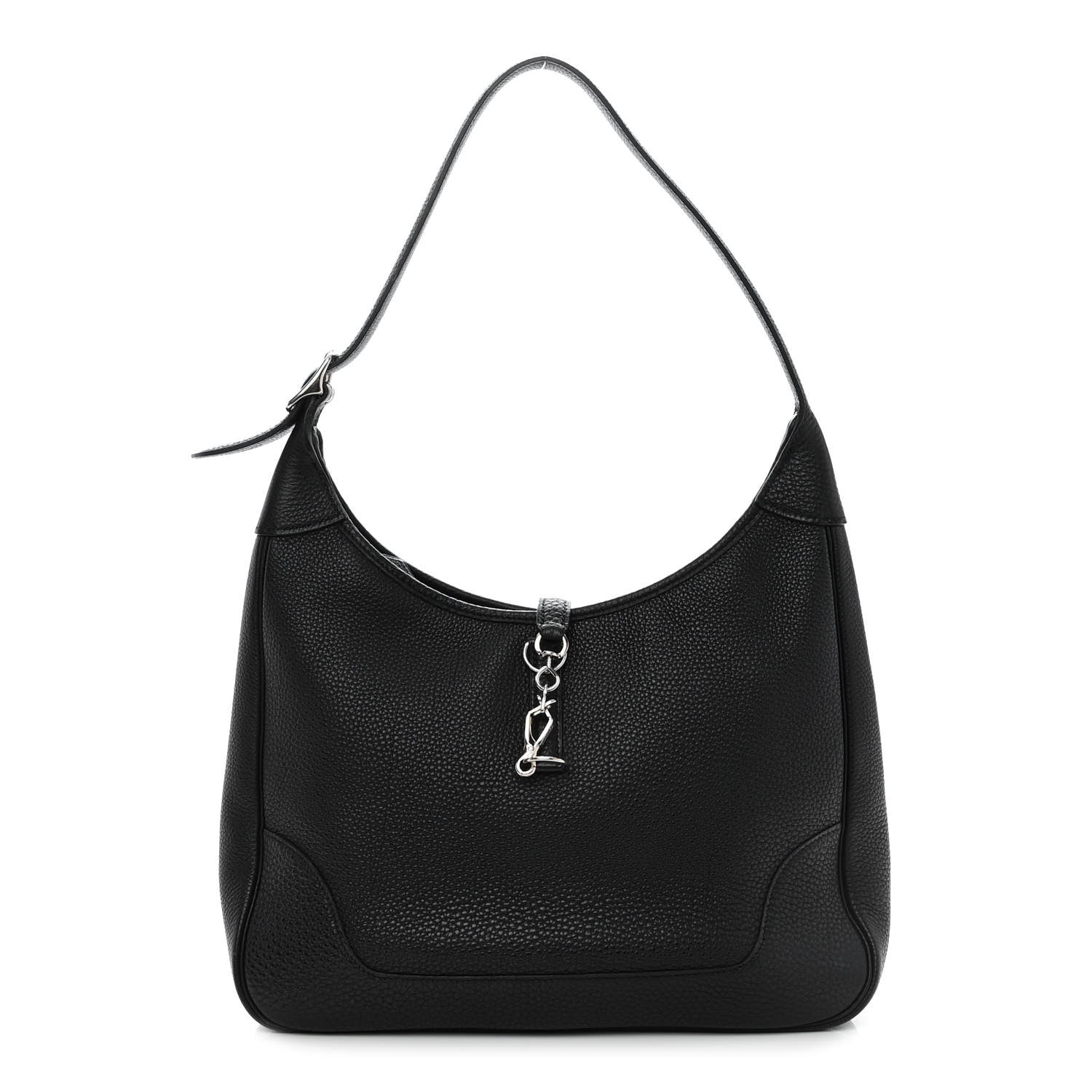 Hermes Taurillon Clemence Trim II 31 Black 1 of 8