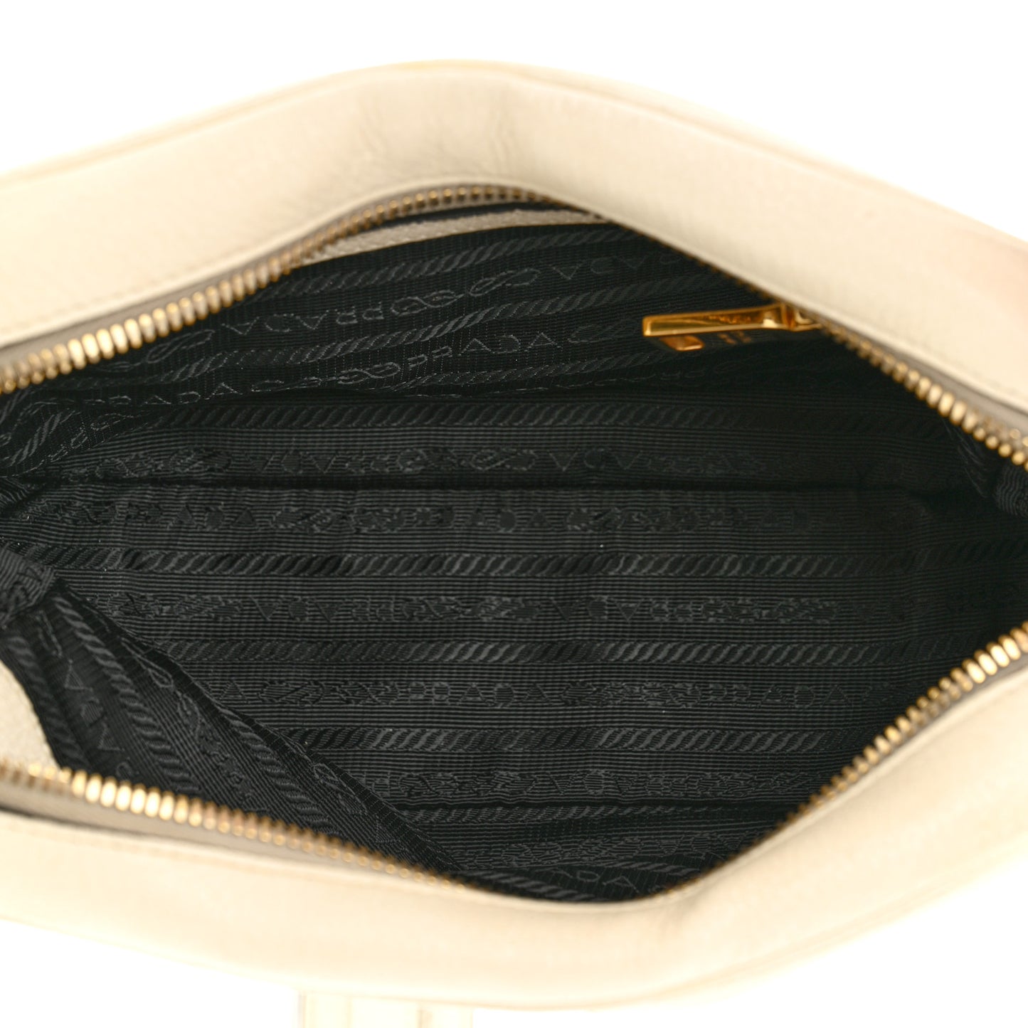 Vitello Daino Camera Crossbody Bianco