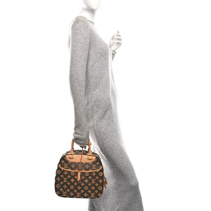 Louis Vuitton Monogram Tuffetage Deauville Cube Caramel 2 of 11
