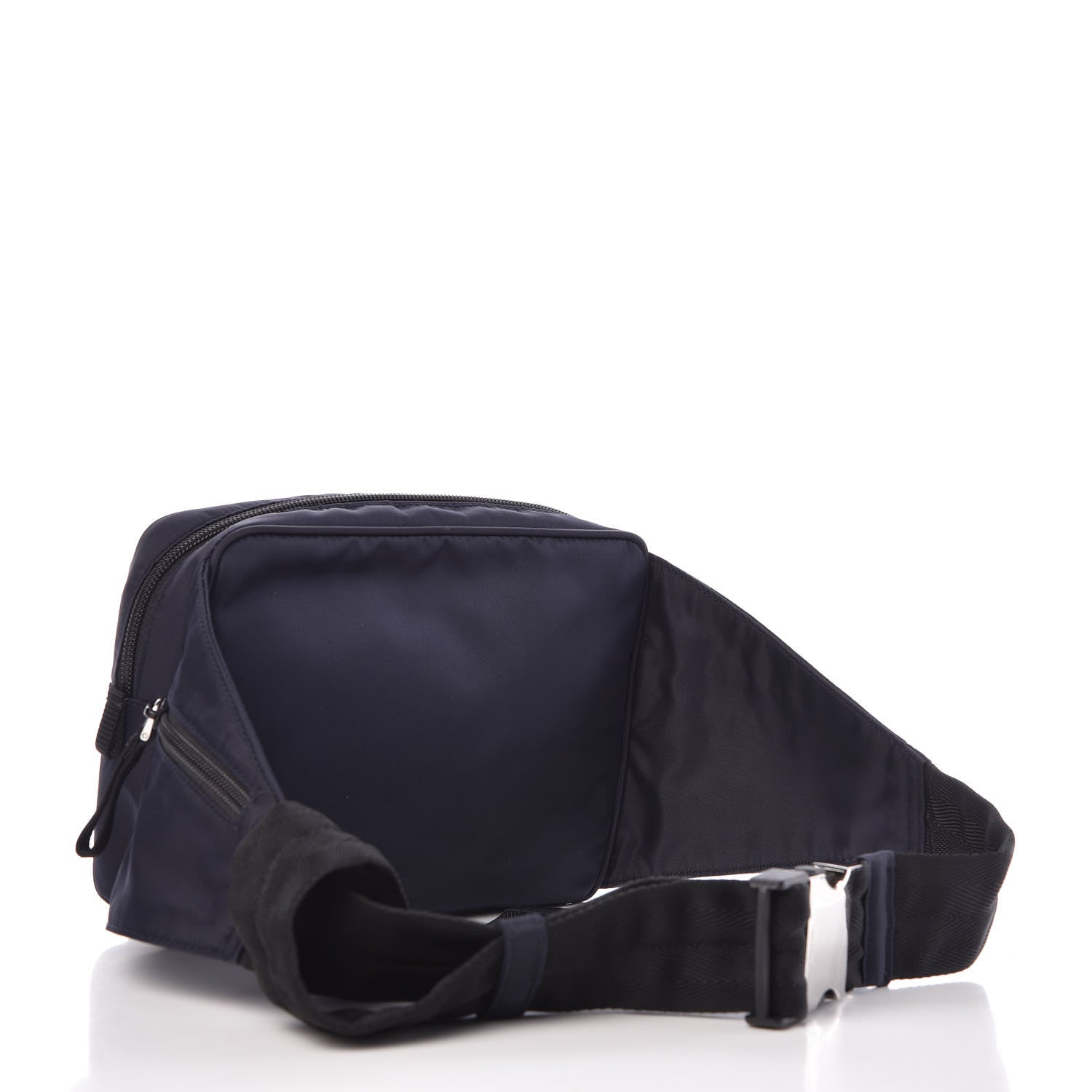Prada Nylon Montagna Belt Bag Blue 3 of 9