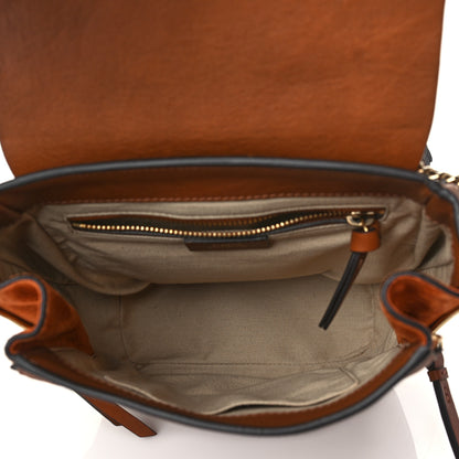 Chloe Suede Calfskin Small Faye Backpack Tan 5 of 10