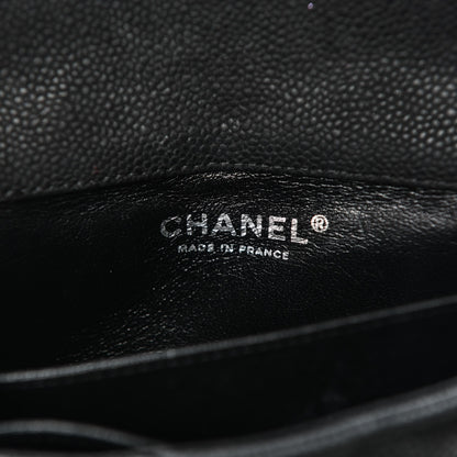 Chanel Iridescent Caviar Quilted Extra Mini Flap Black 6 of 7