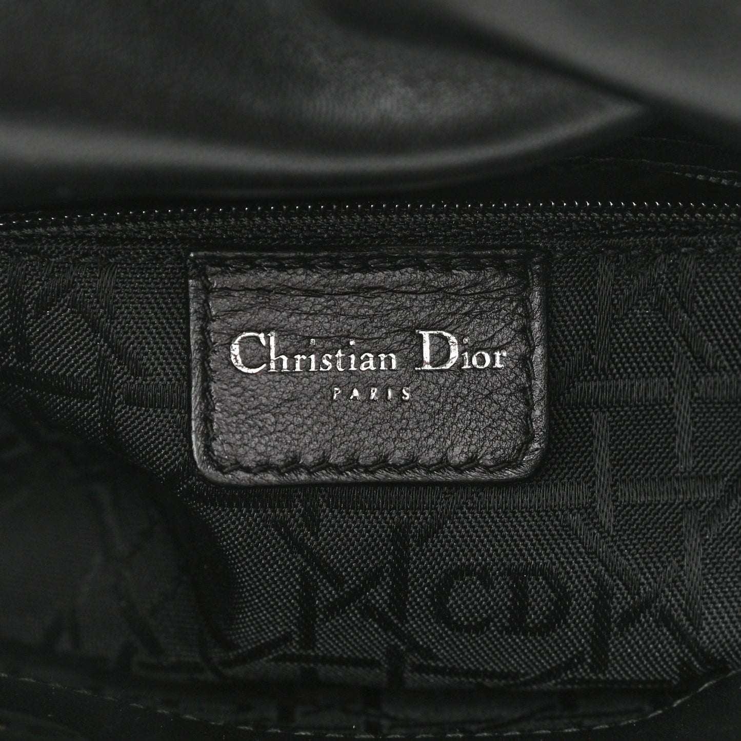 Tweed Mini Lady Dior Black
