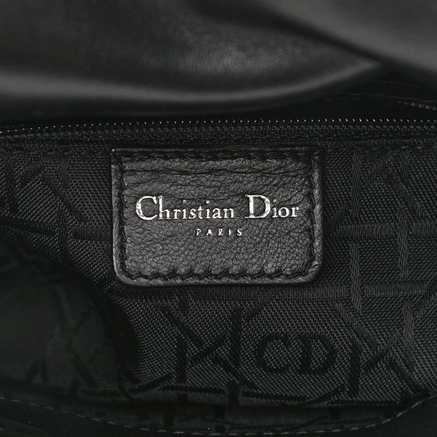 Christian Dior Tweed Mini Lady Dior Black 6 of 10