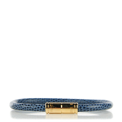 Louis Vuitton Lizard Keep It Bracelet 19 Safran 1 of 5