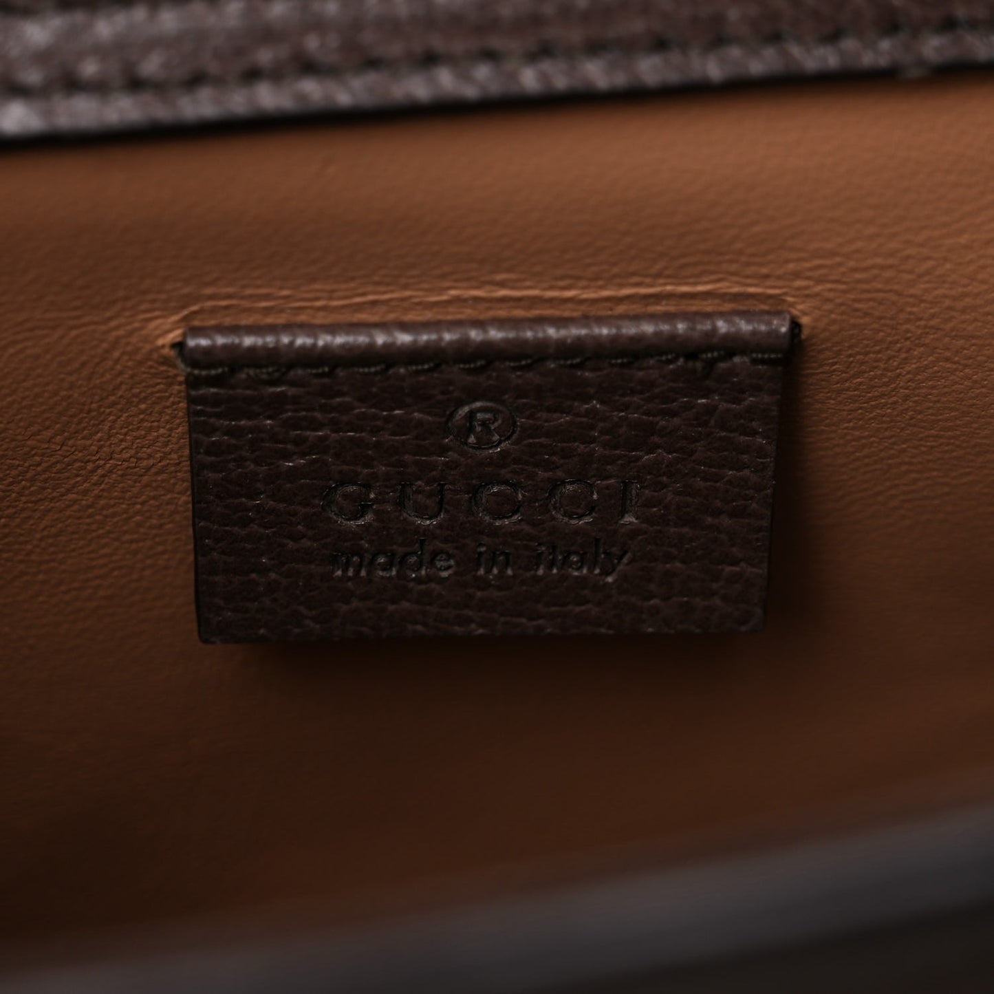 Monogram Jumbo GG Textured Dollar Calfskin Mini Diana Tote Bag Camel Ebony New Acero