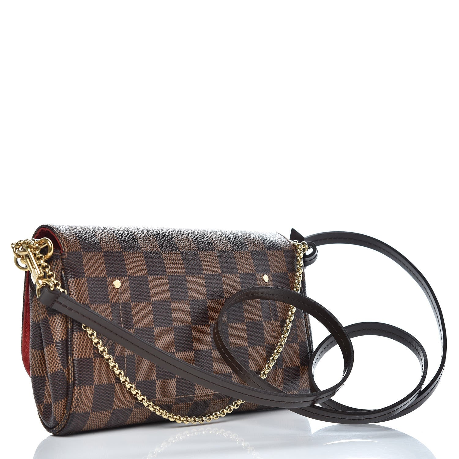 Louis Vuitton Damier Ebene Favorite PM 3 of 11