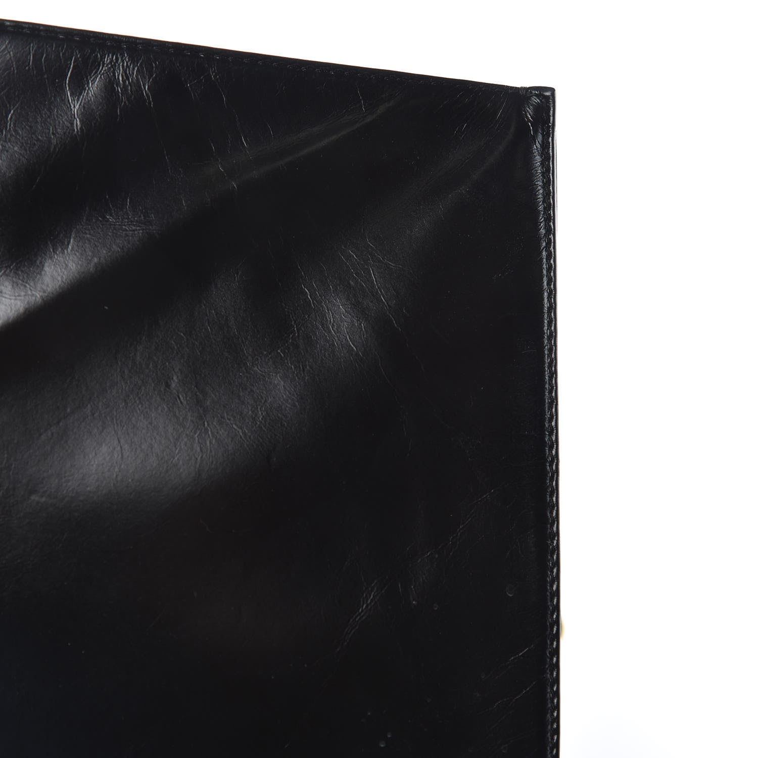 Chanel Glazed Calfskin Quilted Large Boy Flap Black 8 of 12