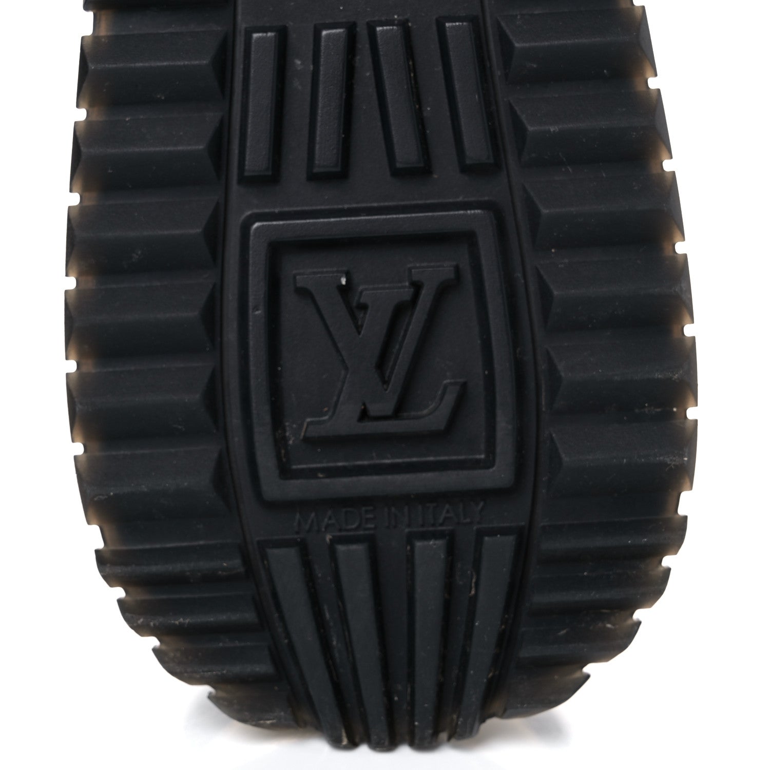 Louis Vuitton Suede Monogram Run Away Sneakers 38 Black 7 of 8
