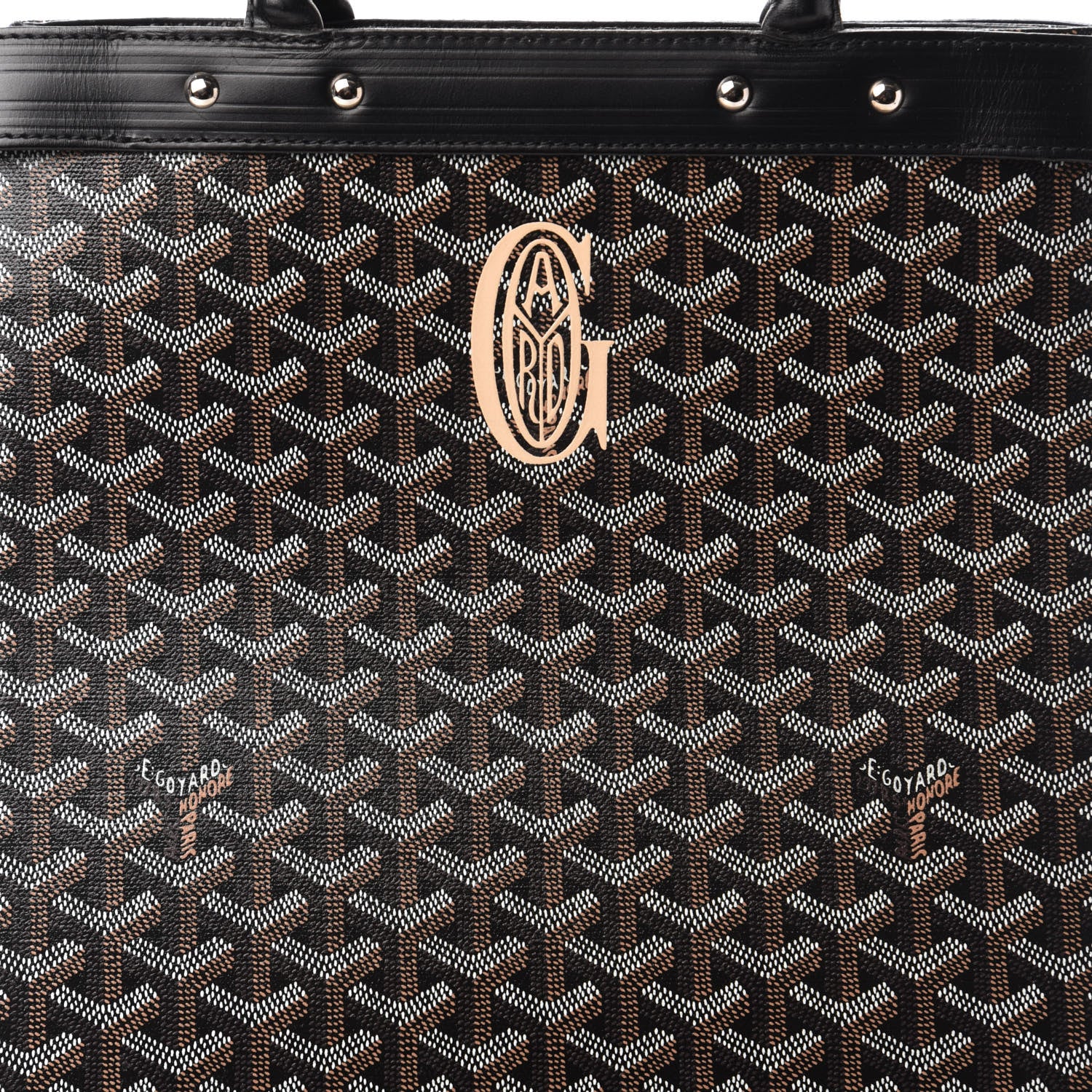 Goyard Goyardine Jersey GM Black 9 of 10