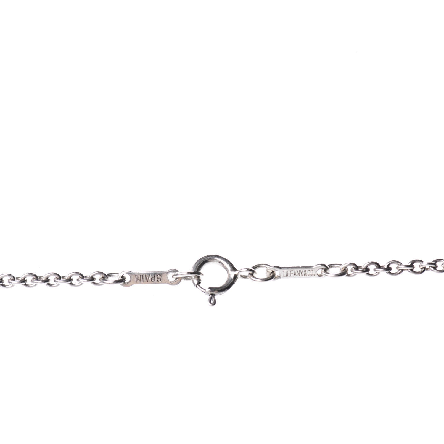 Tiffany Sterling Silver Large Elsa Peretti Bottle Pendant Necklace 5 of 7