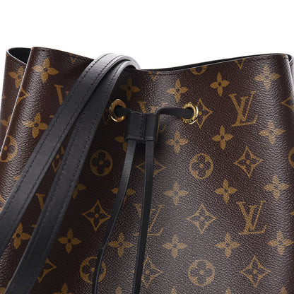 Louis Vuitton Monogram Neonoe MM Black 8 of 11
