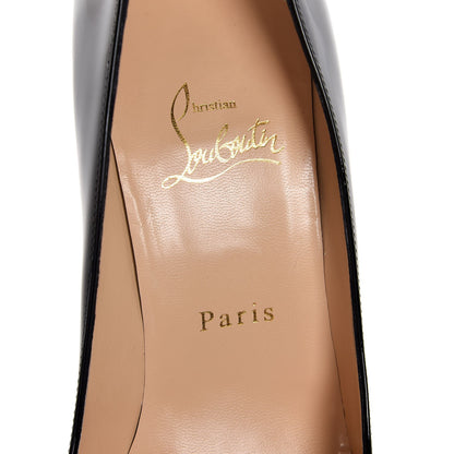 Christian Louboutin Patent Tibur 100 Pumps 39 Black 7 of 8