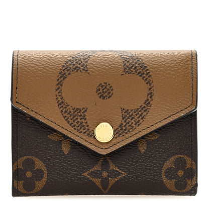 Louis Vuitton Reverse Monogram Giant Zoe Wallet 1 of 6