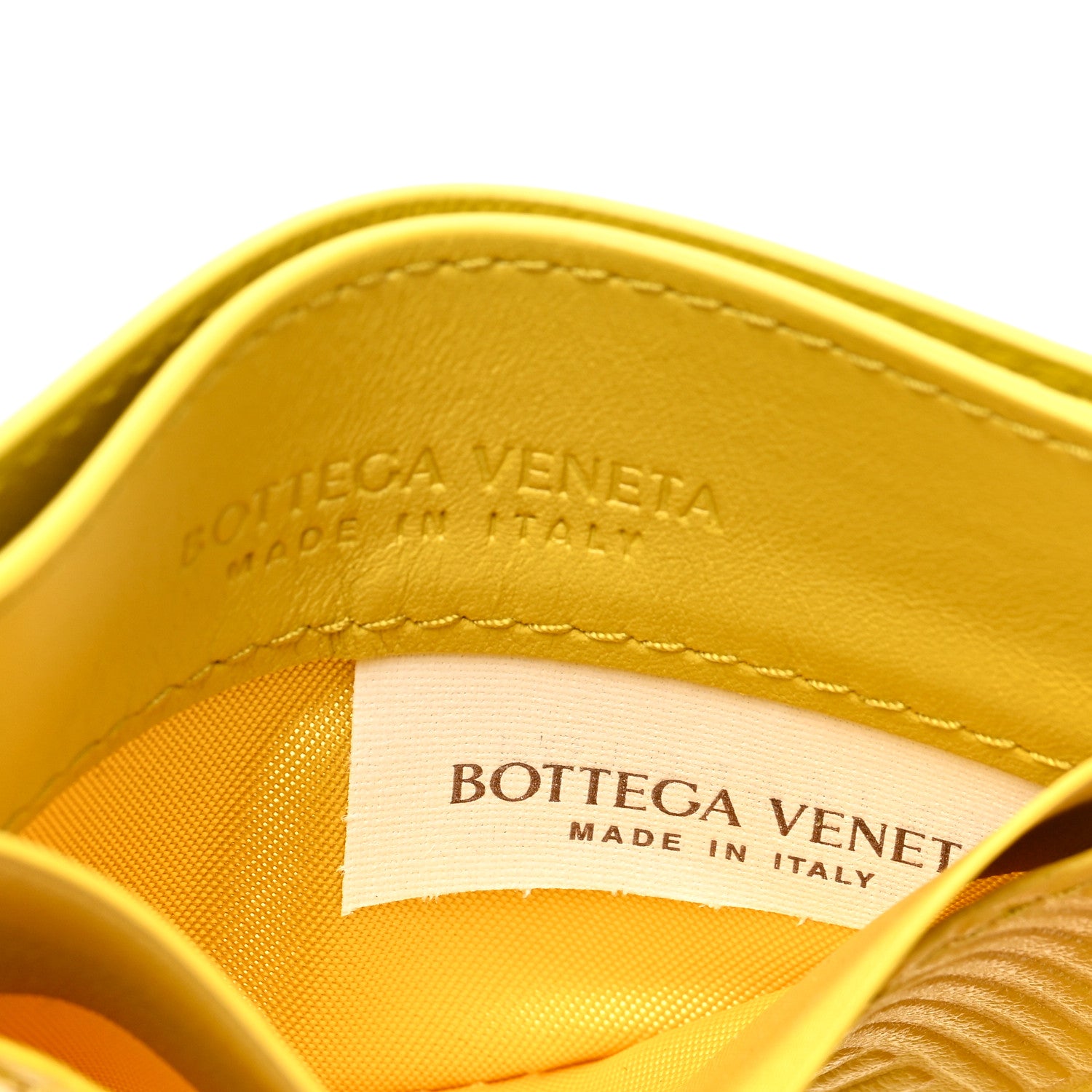 Bottega Veneta Nappa Embossed Intrecciato Card Holder Mirabelle 6 of 6