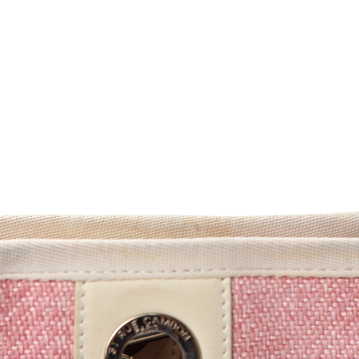 Canvas Small Deauville Tote Pink