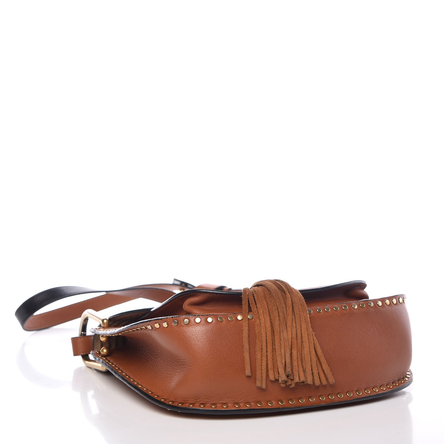 Chloe Calfskin Braided Medium Hudson Shoulder Bag Caramel 4 of 16