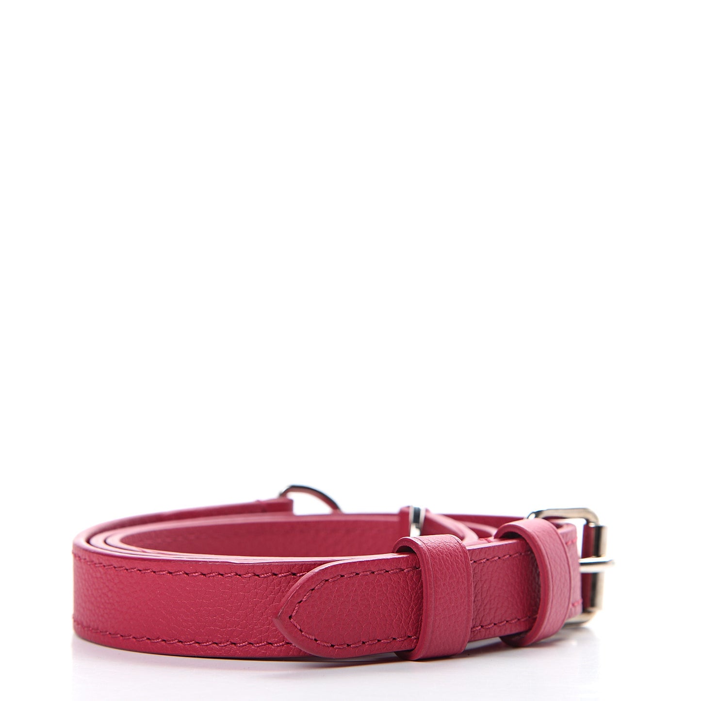 Calfskin 20mm Adjustable Shoulder Strap Fuchsia