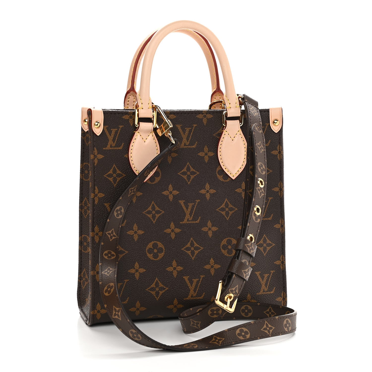 Louis Vuitton Monogram Sac Plat BB 3 of 10