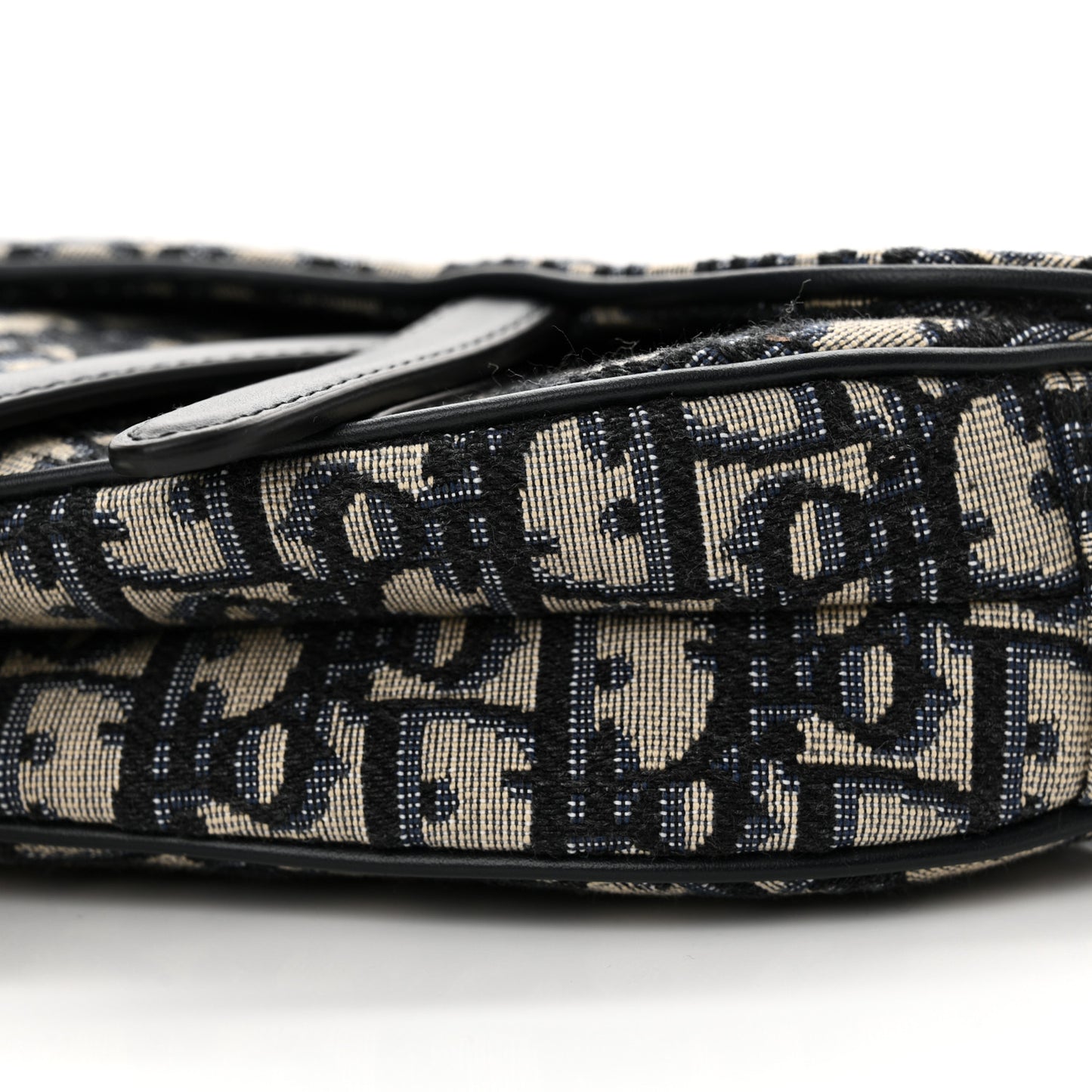 Oblique Mini Saddle Bag Blue