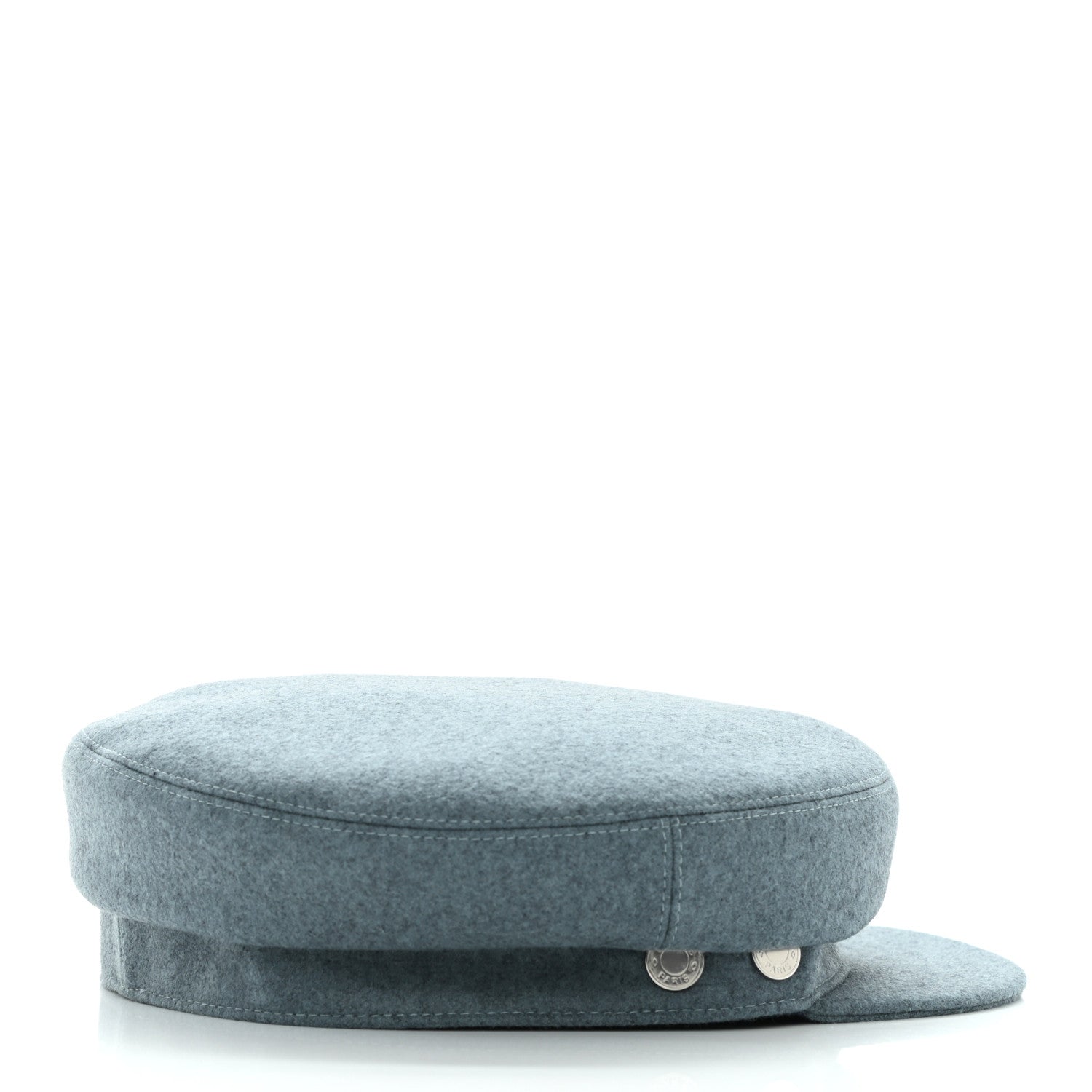 Hermes Cashmere Womens Deauville Cap 59 Bleu Lichen 5 of 9