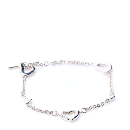 Tiffany Sterling Silver Elsa Peretti Open Heart Toggle Bracelet 1 of 7