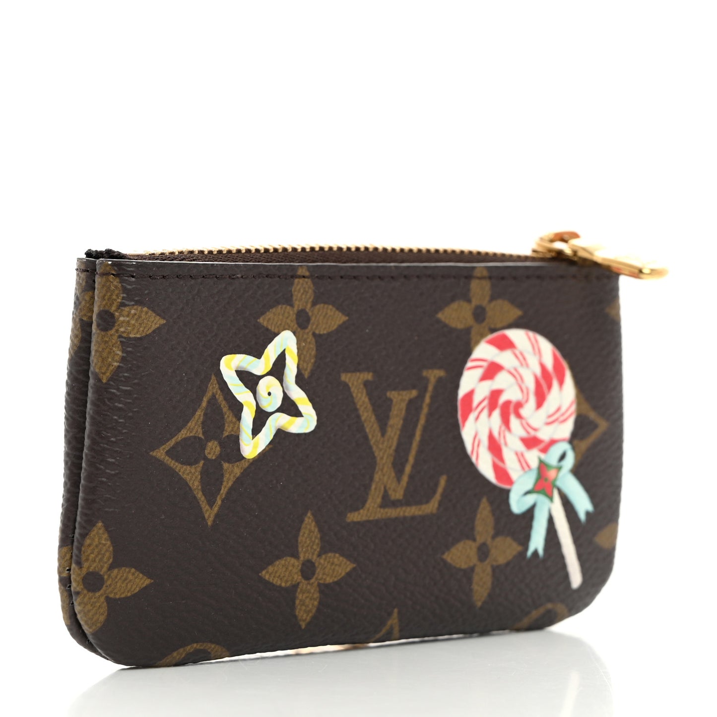 Monogram 2024 Christmas Animation Candy Factory Key Pouch Candy Red