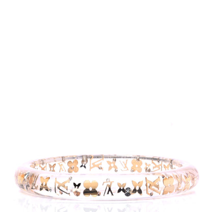 Louis Vuitton Resin Swarovski Medium Inclusion Bracelet PM Transparent 3 of 4