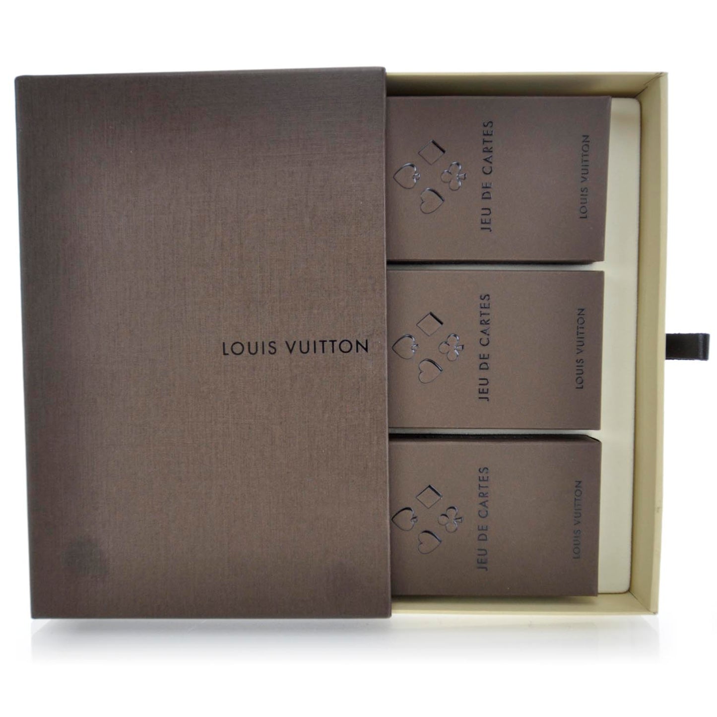 Monogram Fleur 3 Pack Playing Cards