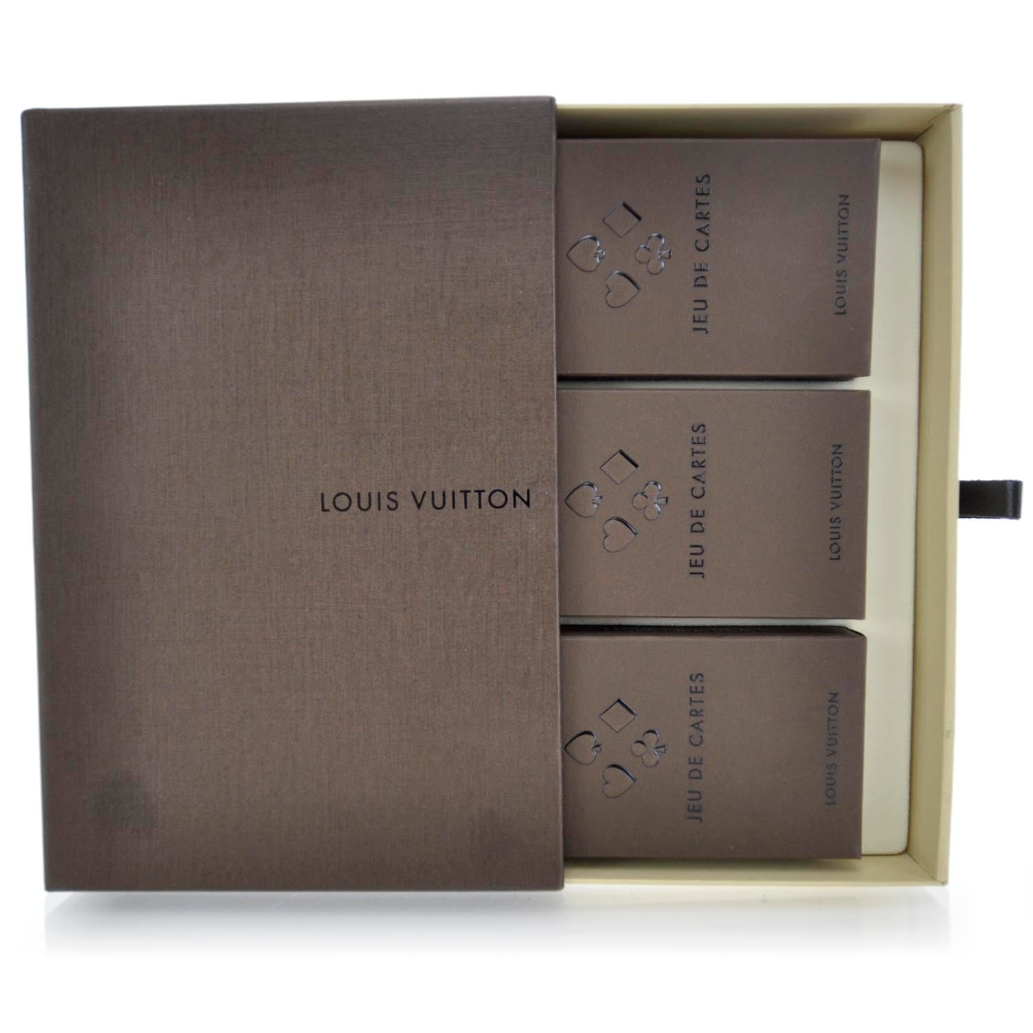 Louis Vuitton Monogram Fleur 3 Pack Playing Cards 1 of 8