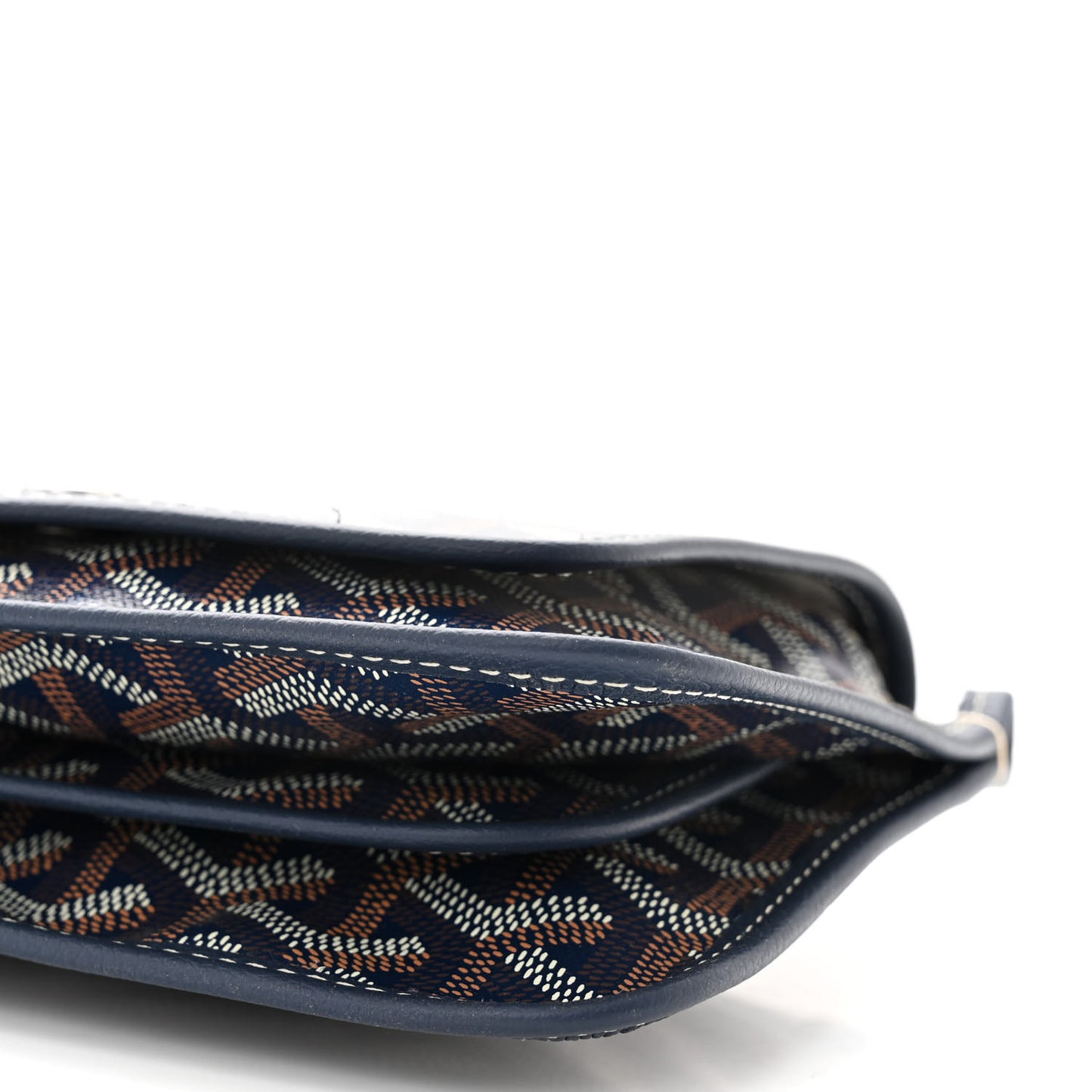 Goyardine Plumet Wallet Clutch Navy