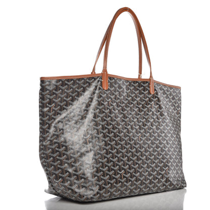 Goyard Goyardine Saint Louis GM Black Gold 4 of 9