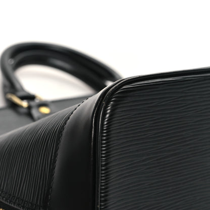 Louis Vuitton Epi Alma PM Black 8 of 11