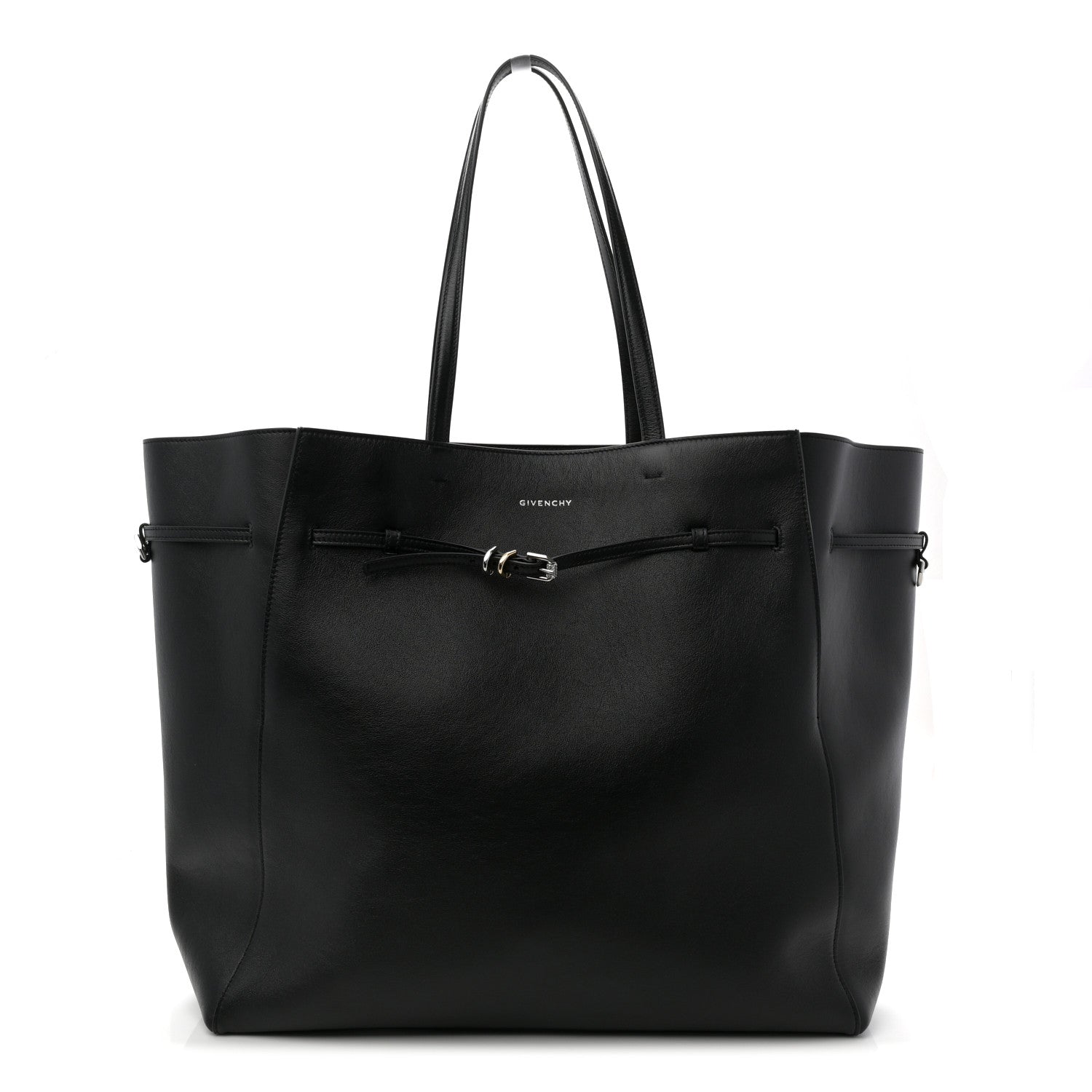 Givenchy Calfskin Voyou Large North South Tote Black 1 of 9