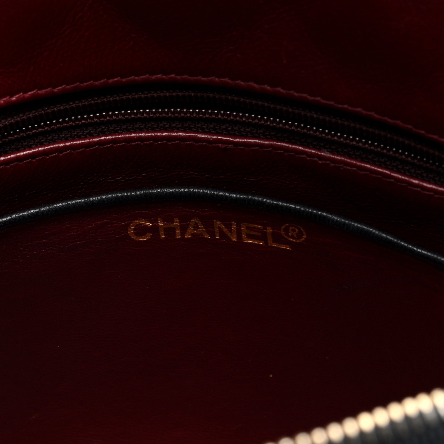 Chanel Lambskin Quilted Shoulder Bag Black 6 of 10