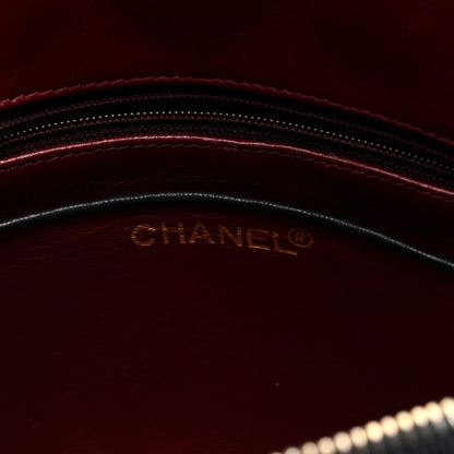 Chanel Lambskin Quilted Shoulder Bag Black 6 of 10