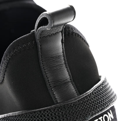 Louis Vuitton Calfskin Monogram Run Away Sneakers 39 Black 9 of 12