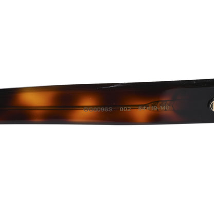 Gucci Acetate Square Frame GG0096S Sunglasses Tortoise 5 of 9