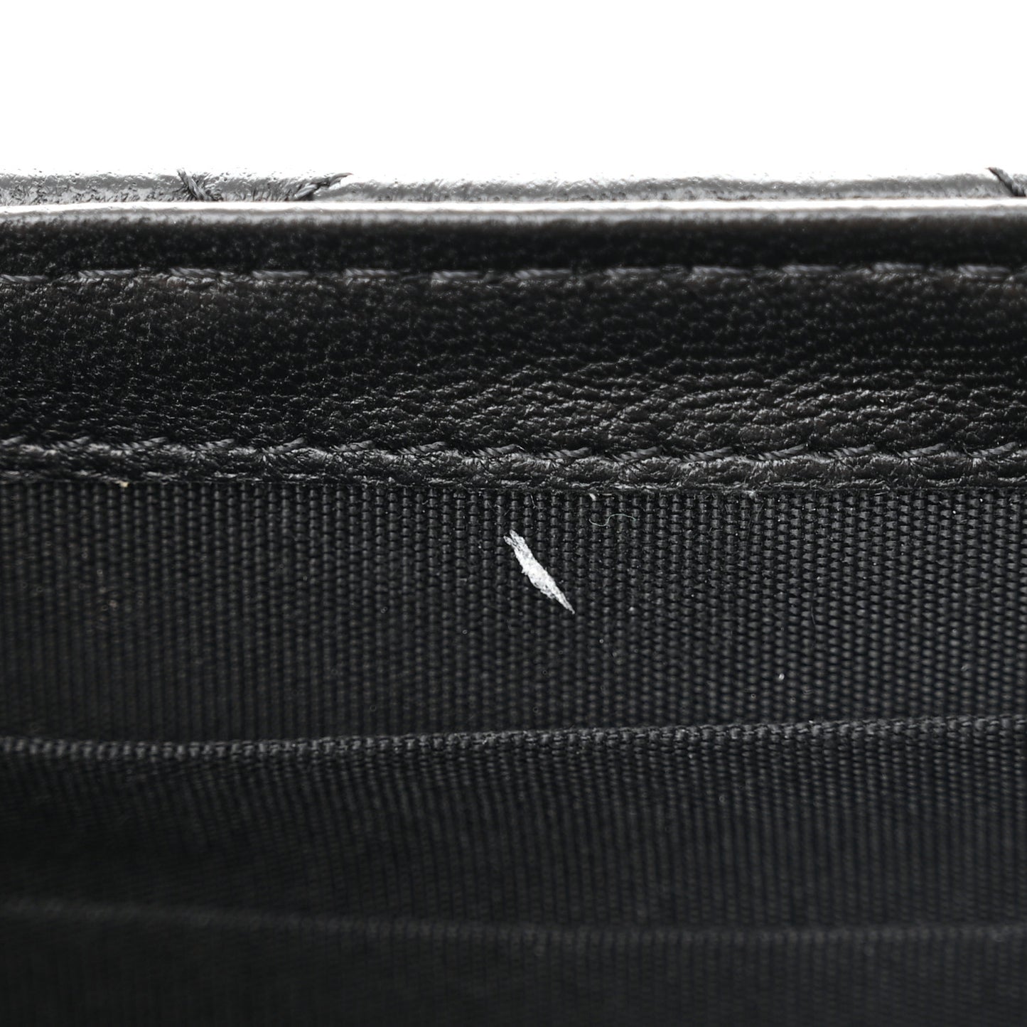 Lambskin Quilted Mini Trendy CC Clutch With Chain Black